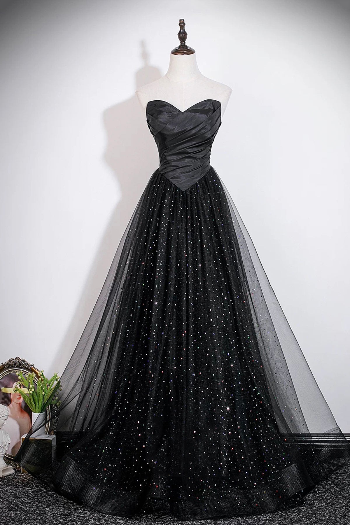 black prom dresses 2022 Edie Chiffon Maxi Bridesmaid Dress