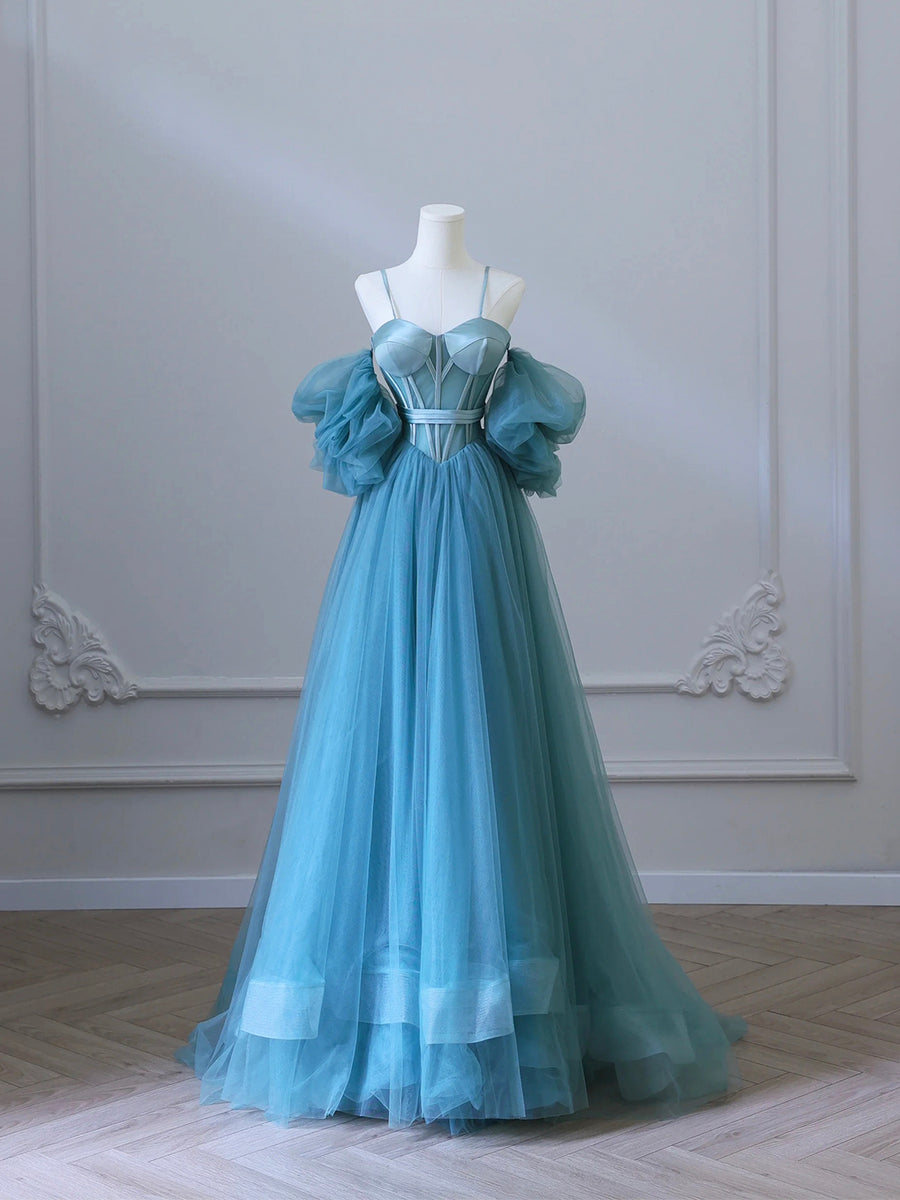 Fantasy Fairy Ball Gown Corset Tulle Prom Dress Formal Bustier Dress,DP097