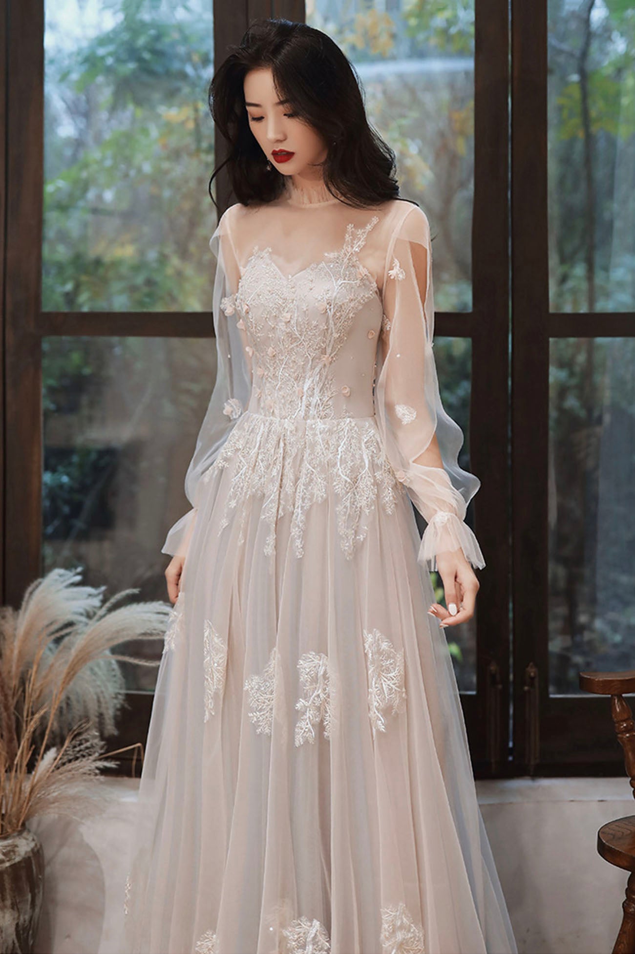 Formal Dresses Cute Long Sleeve Outfits Ever-Pretty See-Through Chiffon Puff Long Sleeve Brides Mom Formal Dresses Cute Long Sleeve Outfits Ever-Pretty See-Through Chiffon Puff Long Sleeve Brides Mom